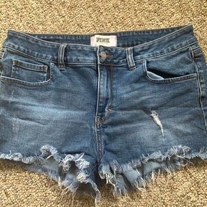 VS Pink Jean Shorts